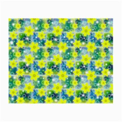 Narcissus Yellow Flowers Winter Small Glasses Cloth by Pakrebo