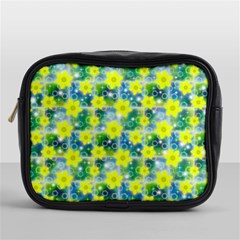 Narcissus Yellow Flowers Winter Mini Toiletries Bag (one Side) by Pakrebo