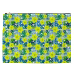 Narcissus Yellow Flowers Winter Cosmetic Bag (xxl) by Pakrebo