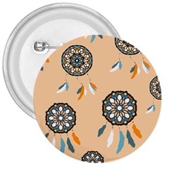 Dreamcatcher Pattern Pen Background 3  Buttons by Pakrebo