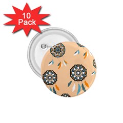 Dreamcatcher Pattern Pen Background 1 75  Buttons (10 Pack) by Pakrebo