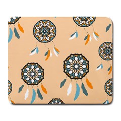 Dreamcatcher Pattern Pen Background Large Mousepads by Pakrebo