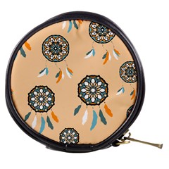 Dreamcatcher Pattern Pen Background Mini Makeup Bag by Pakrebo