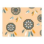 Dreamcatcher Pattern Pen Background Double Sided Flano Blanket (Mini)  35 x27  Blanket Front