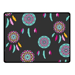 Dreamcatcher Seamless American Double Sided Fleece Blanket (Small) 