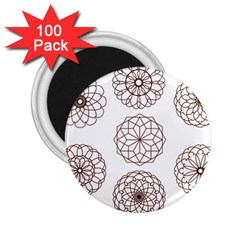 Graphics Geometry Abstract 2 25  Magnets (100 Pack)  by Pakrebo