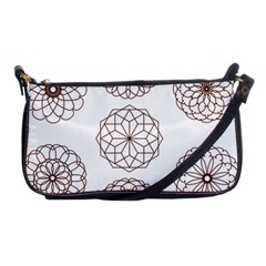 Graphics Geometry Abstract Shoulder Clutch Bag by Pakrebo