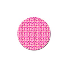 Hana Tsurukusa Heart Pink Golf Ball Marker (4 Pack) by Pakrebo