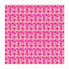 Hana Tsurukusa Heart Pink Medium Glasses Cloth (2-side) by Pakrebo