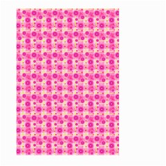 Hana Tsurukusa Heart Pink Large Garden Flag (two Sides) by Pakrebo