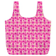 Hana Tsurukusa Heart Pink Full Print Recycle Bag (xl) by Pakrebo