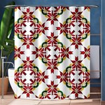 Christmas Wallpaper Background Shower Curtain 60  x 72  (Medium)  60 x72  Curtain