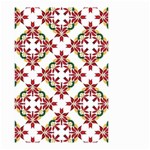 Christmas Wallpaper Background Small Garden Flag (Two Sides) Front