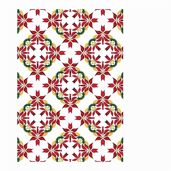 Christmas Wallpaper Background Small Garden Flag (Two Sides)