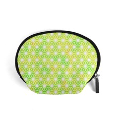 Traditional Patterns Hemp Pattern Green Accessory Pouch (small) by Pakrebo