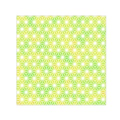 Traditional Patterns Hemp Pattern Green Small Satin Scarf (square) by Pakrebo