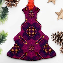 Backdrop Background Cloth Colorful Christmas Tree Ornament (two Sides) by Pakrebo