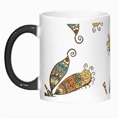 Pattern Dragonfly Background Morph Mugs by Pakrebo