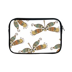 Pattern Dragonfly Background Apple Ipad Mini Zipper Cases by Pakrebo