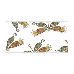 Pattern Dragonfly Background Yoga Headband