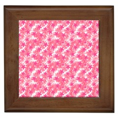 Phlox Spring April May Pink Framed Tiles by Pakrebo