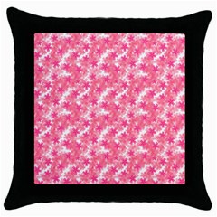 Phlox Spring April May Pink Throw Pillow Case (black) by Pakrebo