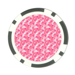 Phlox Spring April May Pink Poker Chip Card Guard (10 Pack) by Pakrebo