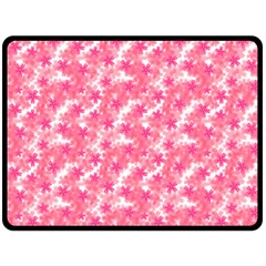 Phlox Spring April May Pink Fleece Blanket (large)  by Pakrebo