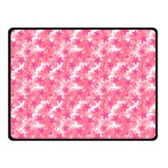 Phlox Spring April May Pink Double Sided Fleece Blanket (small)  by Pakrebo