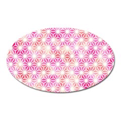 Traditional Patterns Hemp Pattern Oval Magnet by Pakrebo