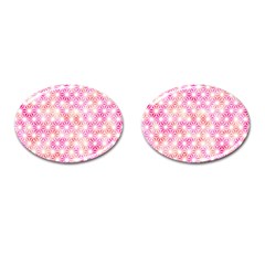 Traditional Patterns Hemp Pattern Cufflinks (oval) by Pakrebo