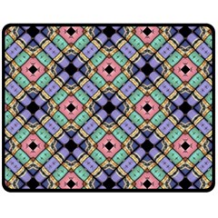 Pattern Wallpaper Background Double Sided Fleece Blanket (medium)  by Pakrebo