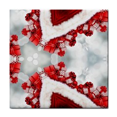 Christmas Background Tile Gifts Tile Coasters by Pakrebo