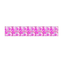 Maple Leaf Plant Seamless Pattern Pink Flano Scarf (mini) by Pakrebo