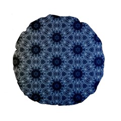 Pattern Patterns Seamless Design Standard 15  Premium Flano Round Cushions