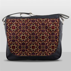 Pattern Decoration Art Ornate Messenger Bag by Pakrebo