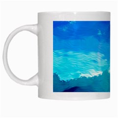 Blue Sky Artwork Drawing Painting White Mugs by Pakrebo