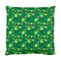 4 Leaf Clover Star Glitter Seamless Standard Cushion Case (two Sides) by Pakrebo