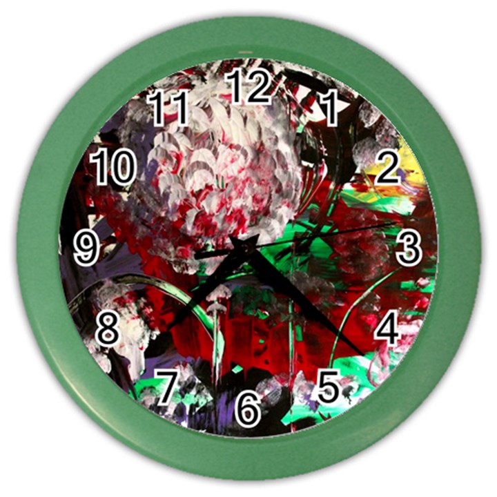 Dedelion Color Wall Clock