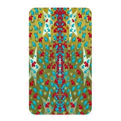 Raining Paradise Flowers In The Moon Light Night Memory Card Reader (rectangular) by pepitasart