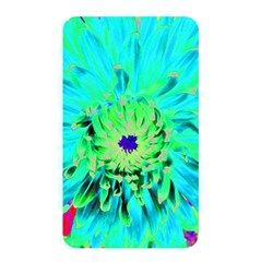 Aqua Cactus Dahlia Memory Card Reader (rectangular) by myrubiogarden