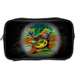 Abstract Transparent Background Toiletries Bag (Two Sides) Back