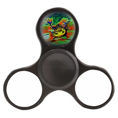 Abstract Transparent Background Finger Spinner by Pakrebo