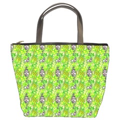 Maple Leaf Plant Seamless Pattern Bucket Bag by Pakrebo