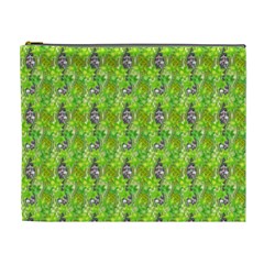 Maple Leaf Plant Seamless Pattern Cosmetic Bag (xl) by Pakrebo