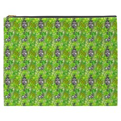 Maple Leaf Plant Seamless Pattern Cosmetic Bag (xxxl) by Pakrebo