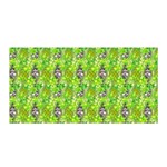 Maple Leaf Plant Seamless Pattern Satin Wrap Front