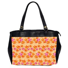 Maple Leaf Autumnal Leaves Autumn Oversize Office Handbag (2 Sides) by Pakrebo