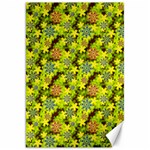 Flowers Yellow Red Blue Seamless Canvas 20  x 30  19.62 x28.9  Canvas - 1