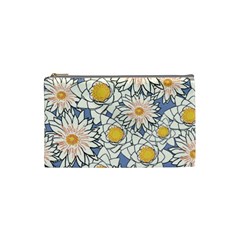 Flowers Pattern Lotus Lily Cosmetic Bag (small) by Pakrebo